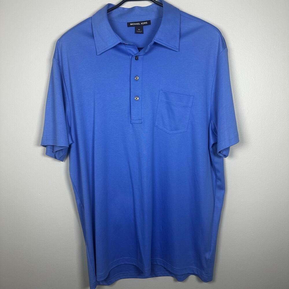 Michael Kors 100% Cotton  3-Button Pocket Polo XL